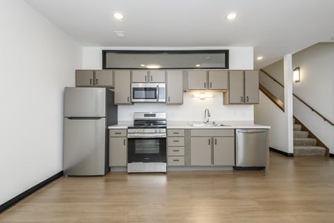 Floor plan for 4 beds, 2 baths, 1405 sqft